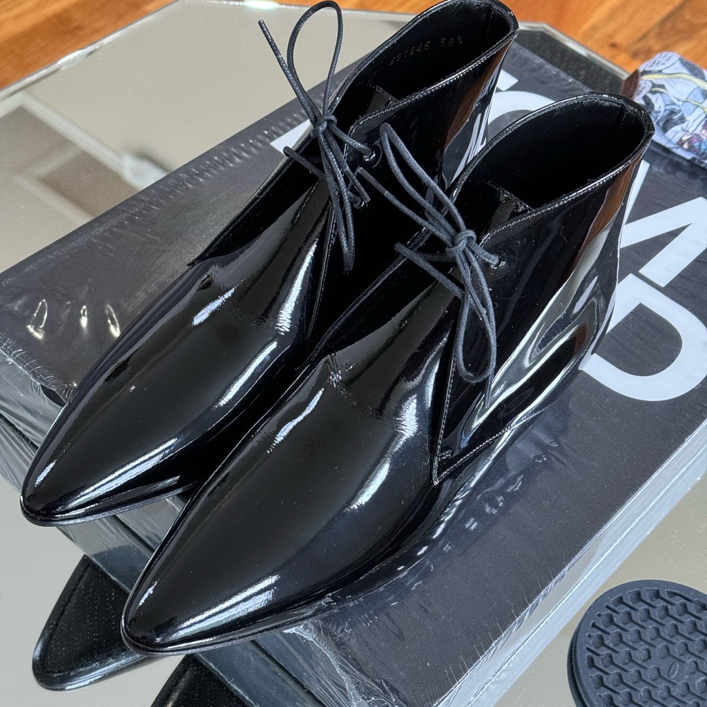 Saint Laurent Patent Leather Shoes Brand New